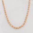 Cadena Militar 19.3g / 60cm / 3mm Oro Rosa 18K