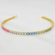 Pulso Tenis 7.55g / 19.3cm / 2.7mm Oro Amarillo 18K