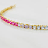 Pulso Tennis 7.7g / 18.3cm / 2.85mm Oro Amarillo 18K