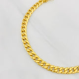 Pulso Cubano 5.3g / 21cm / 5.78mm Oro Amarillo 18K