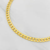 Pulso Cubano 4.1g / 20.4cm / 4.64mm Oro Amarillo 18K