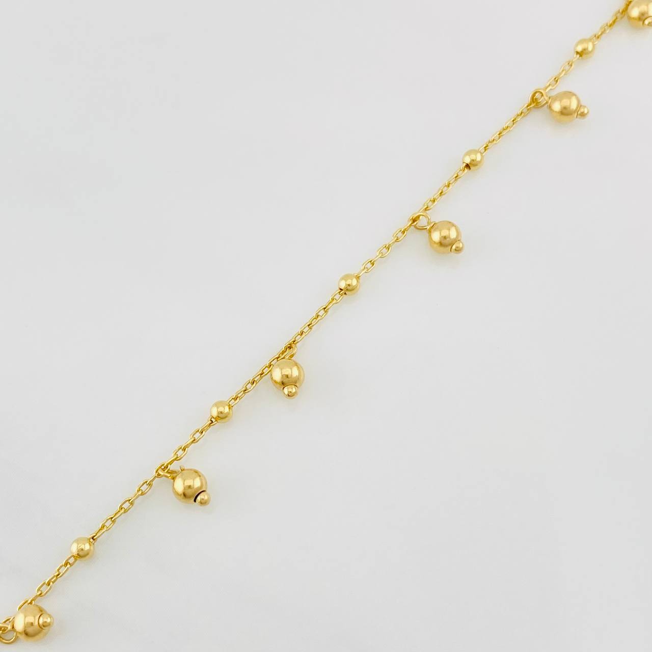 Pulso Modulable Aro Seguido 2.2g / 18.5cm - 16.8cm / 0.99mm Oro Amarillo 18K