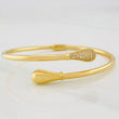 Pulso Aro Gotas 10.95g / 19cm / 3mm Oro Amarillo 18K