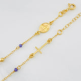 Pulso Modulable Denario Virgen Milagrosa 2g / 17.9cm - 16.1cm / 1.36mm Oro Amarillo 18K