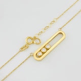 Cadena Msk 3.8g / 45cm / 0.78mm Oro Amarillo 18K