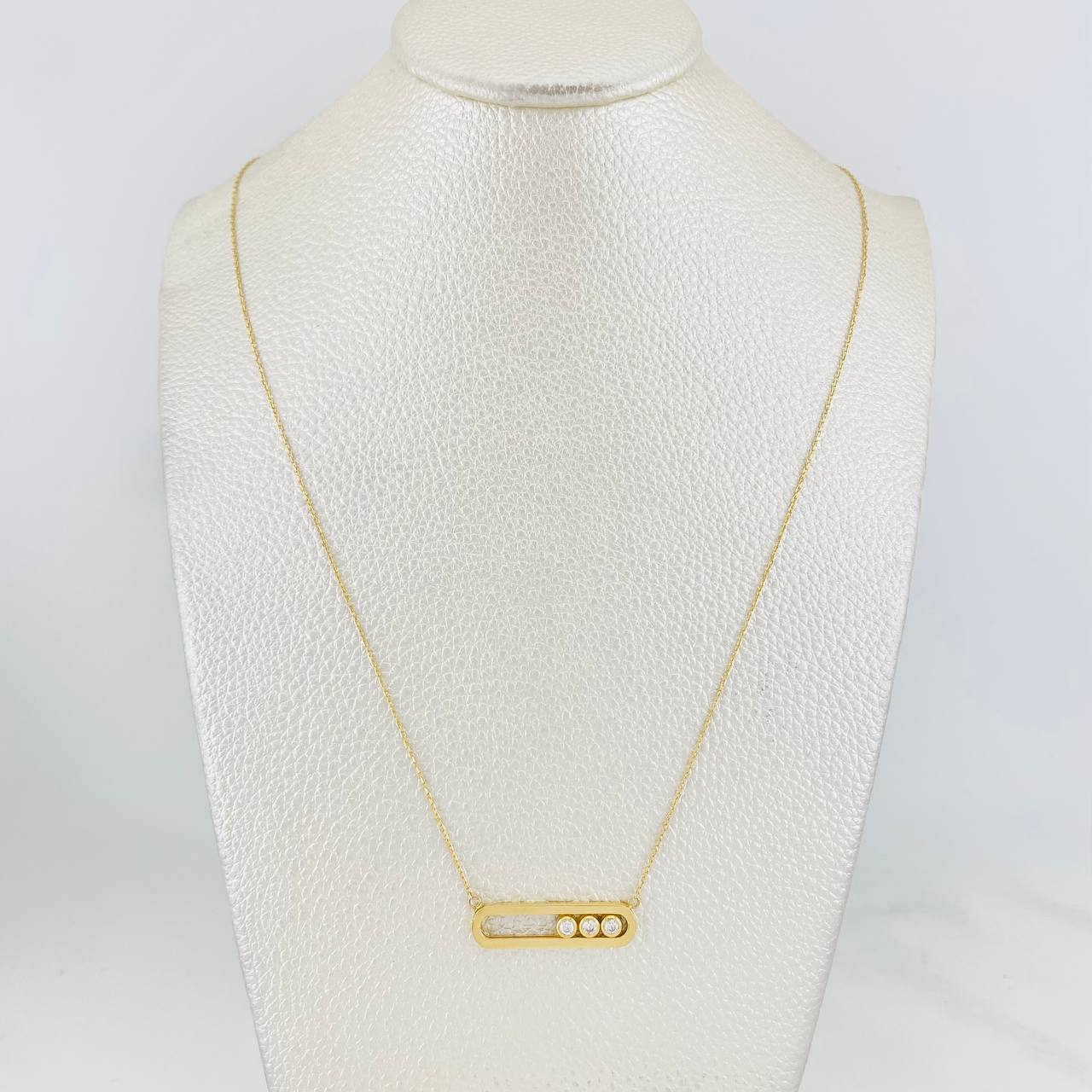 Cadena Msk 3.8g / 45cm / 0.78mm Oro Amarillo 18K