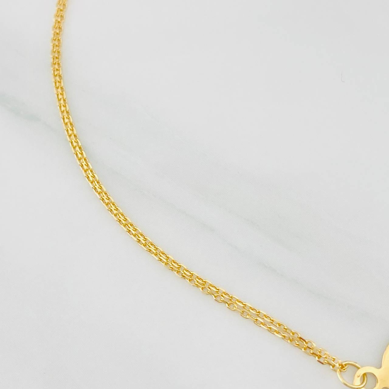 Pulso Modulable Aro Seguido San Benito 1.75g / 18.2cm - 16.6cm / 0.85mm Oro Amarillo 18K