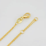 Pulso Modulable Aro Seguido San Benito 1.75g / 18.2cm - 16.6cm / 0.85mm Oro Amarillo 18K