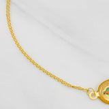 Pulso Modulable Aro Seguido Virgen Guadalupe 1.8g / 18.2cm - 16.7cm / 0.85mm Oro Amarillo 18K