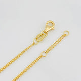 Pulso Modulable Aro Seguido Virgen Guadalupe 1.8g / 18.2cm - 16.7cm / 0.85mm Oro Amarillo 18K