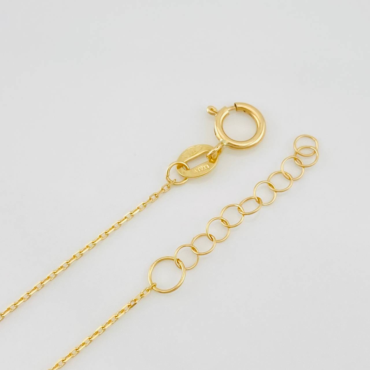 Pulso Modulable Aro Seguido Corazon 0.85g / 18.5cm - 16.3cm / 0.85mm Oro Amarillo 18K
