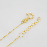 Pulso Modulable Aro Seguido Corazon 0.85g / 18.5cm - 16.3cm / 0.85mm Oro Amarillo 18K