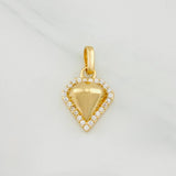 Dije Diamante 1.55g / 2cm Oro Amarillo 18K