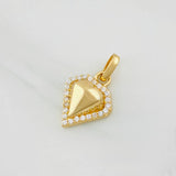 Dije Diamante 1.55g / 2cm Oro Amarillo 18K