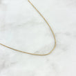 Cadena Militar 2.65gr / 45cm / 1mm Diamantada Oro Amarillo +3