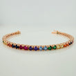 Pulso Tennis 13.25gr / 17.5cm / 3.2mm Oro Rosa 18K