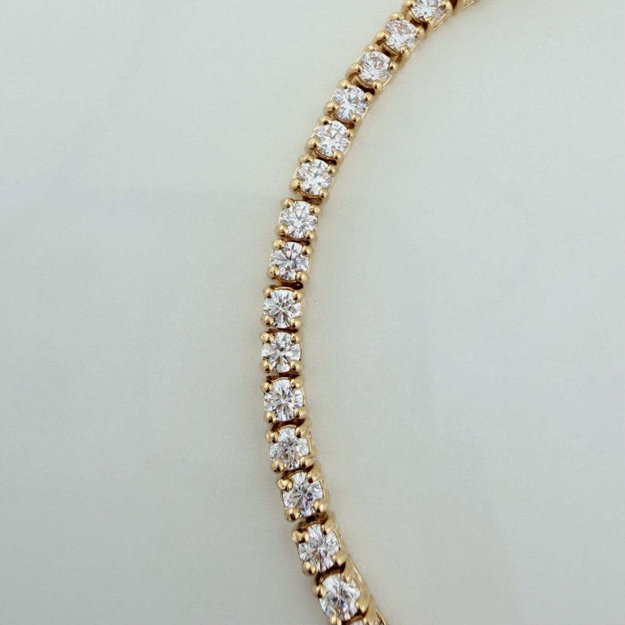 Pulso Tennis 18.5gr / 18cm / 3.2mm Oro Amarillo 18K $