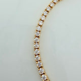 Pulso Tennis 18.5gr / 18cm / 3.2mm Oro Amarillo 18K $
