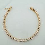Pulso Tennis 18.5gr / 18cm / 3.2mm Oro Amarillo 18K $