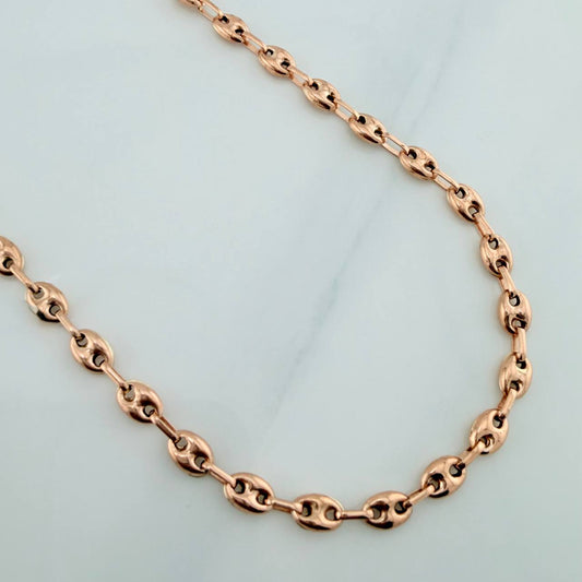 Cadena GC 9.6gr / 57cm / 2.8mm Oro Rosa 18K $