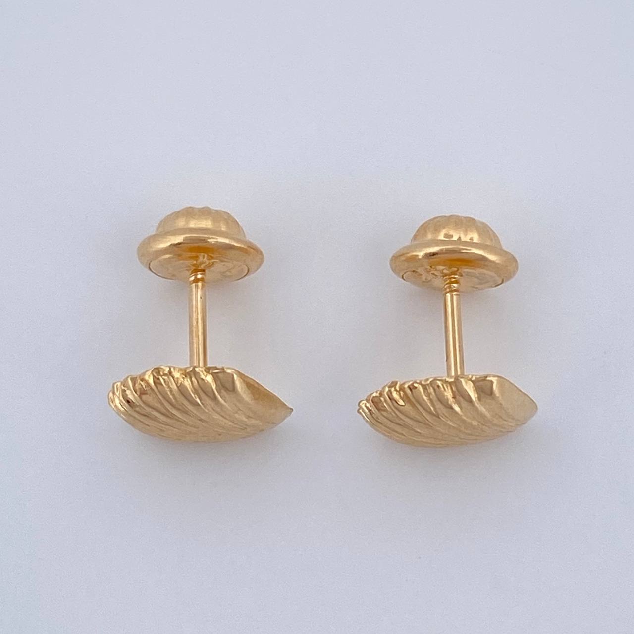 Topos Concha Marina 0.8gr / 8.17mm Oro Amarillo 18K %
