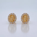 Topos Virgen Guadalupe 1.05gr / 5.95mm Oro Amarillo 18K %