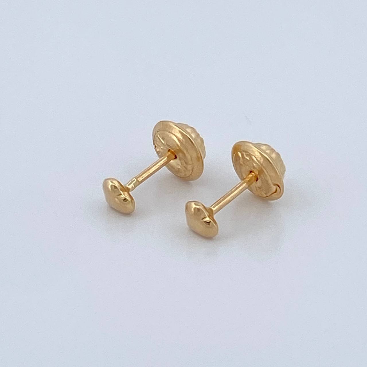 Topos Corazón 0.45gr / 3.37mm Oro Amarillo 18K %