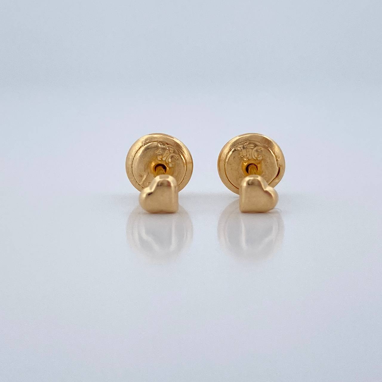 Topos Corazón 0.45gr / 3.37mm Oro Amarillo 18K %