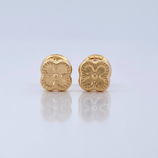 Topos Trebol 0.65gr / 5.33mm Oro Amarillo 18K %