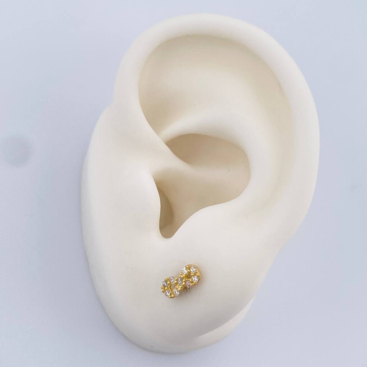 Topos Infito 0.8gr / 7.32mm Oro Amarillo 18K %