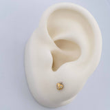 Topos Corazón 0.65gr / 3.6mm Oro Amarillo 18K %