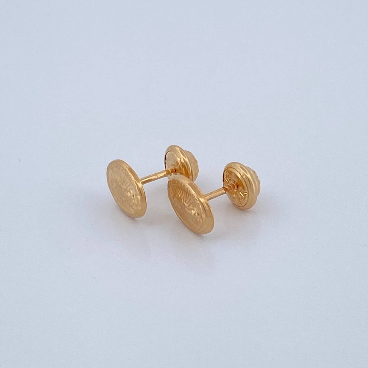 Topos Virgen Guadalupe 0.7gr / 6.19mm Oro Amarillo 18K %