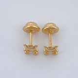 Topos Oso 0.9gr / 4.53mm Oro Amarillo 18K %