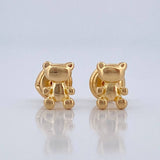 Topos Oso 0.9gr / 4.53mm Oro Amarillo 18K %