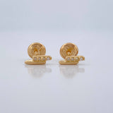 Topos Rayo 0.75gr / 2.43mm Oro Amarillo 18K %