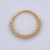 Anillo Churumbela 1.45gr / T4 3/4 / Oro Amarillo 18K %