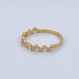 Anillo Churumbela Hojas 1.3gr / T5 3/4 / Oro Amarillo 18K %