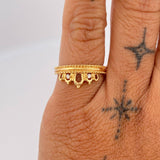 Anillo Tiara 2.8gr / T6 1/4 / Oro Amarillo 18K %