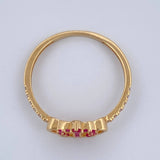 Anillo Corona 1.45gr / T6 3/4 / Oro Amarillo 18K %