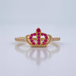 Anillo Corona 1.45gr / T6 3/4 / Oro Amarillo 18K %