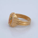 Anillo Virgen De Guadalupe 4.25gr / T6 1/4 / Oro Amarillo 18K %
