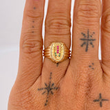 Anillo Virgen De Guadalupe 4.25gr / T6 1/4 / Oro Amarillo 18K %