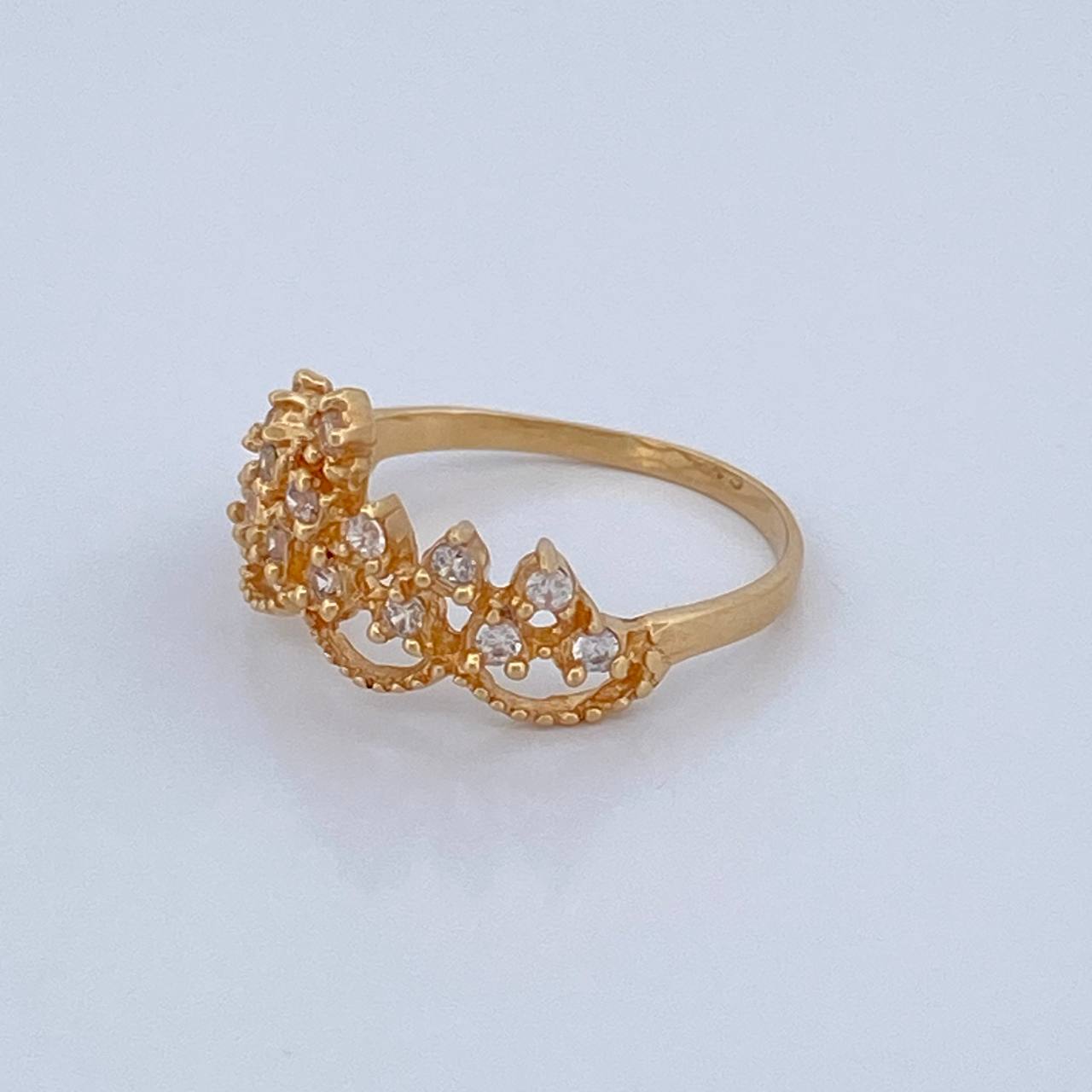 Anillo Tiara 2gr / T6 / Oro Amarillo 18K %