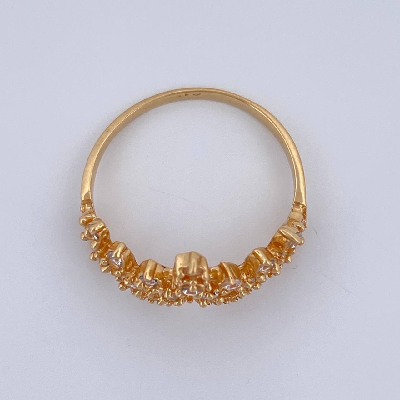 Anillo Tiara 2gr / T6 / Oro Amarillo 18K %