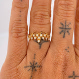 Anillo Tiara 2gr / T6 / Oro Amarillo 18K %