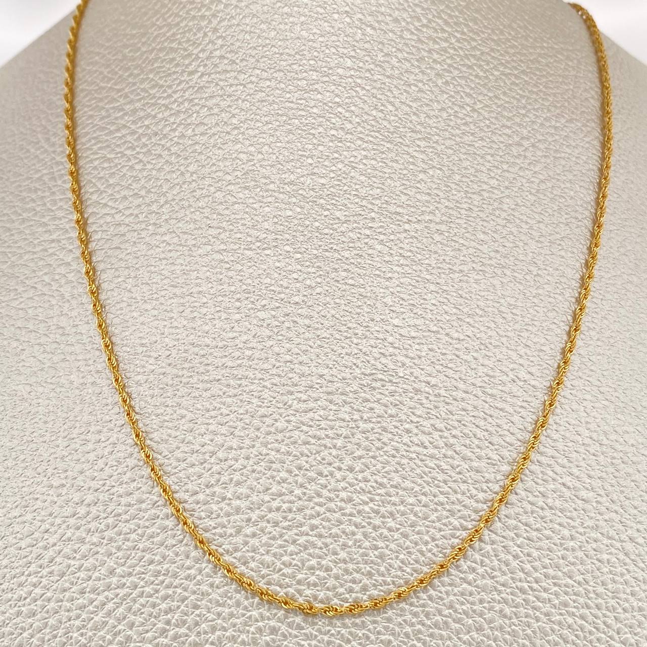 Cadena Lazo 1.1gr / 40.2cm / 1.45mm Oro Amarillo +3 18K %