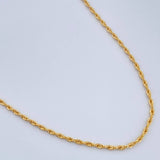 Cadena Lazo 1.1gr / 40.2cm / 1.45mm Oro Amarillo +3 18K %