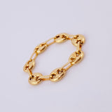 Anillo Gc 0.75gr / T4 1/4 - T4 1/2 / 4.15mm Oro Amarillo 18K