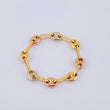 Anillo Gc 0.65gr / T7 3/4-T7 1/2 / 3.45mm Tres Oros 18K ©