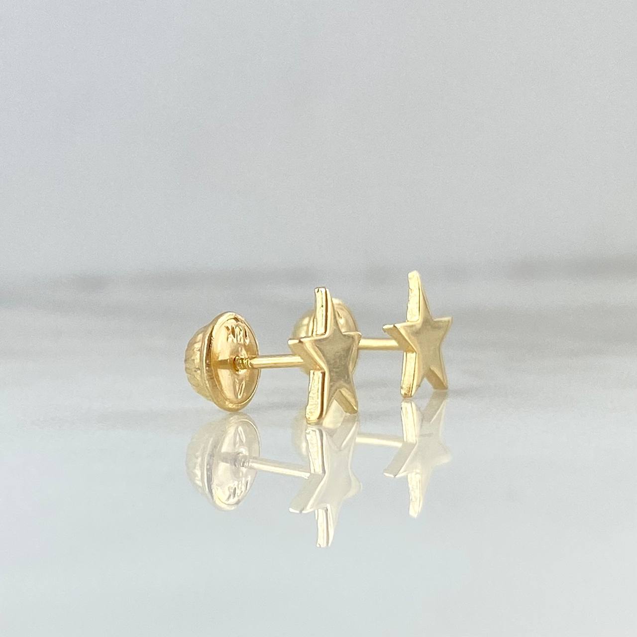 Topos Estrella 0.85gr / Oro Amarillo